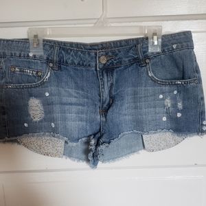 Love Notes distressed cutoff short shorts sz 11/12.